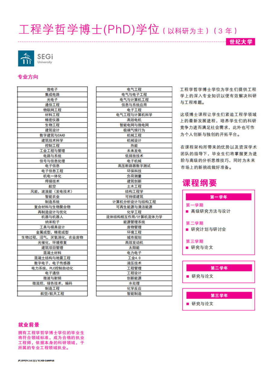 工程博士PhD